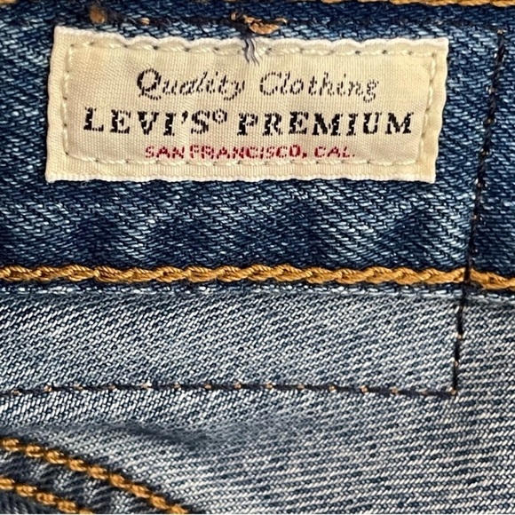 LEVI'S RIBCAGE STRAIGHT ANKLE JEANS 28 x 29 - Picture 4 of 7